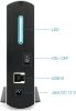 TooQ TQE-3531B 3.5" USB 3.0 Alumínium HDD Ház LED kijelzővel