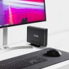 TooQ TQE-3531B 3.5" USB 3.0 Alumínium HDD Ház LED kijelzővel
