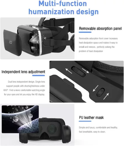 NK 3D Virtual Reality VR Szemüveg Mobiltelefonhoz, 4.7-6.53 hüvelyk