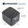 Iggual TP Easy 58 mm Termál Nyomtató USB Kapcsolattal