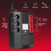 NGS Fortress Bunker 600VA UPS 360W 12V/7Ah Akkumulátorral