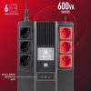 NGS Fortress Bunker 600VA UPS 360W 12V/7Ah Akkumulátorral