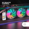 Mars Gaming MF-3DKIT ARGB 360° Ventilátor Szett