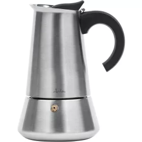   Jata CAX 104 Odin Espresso Kotyogós Kávéfőző, 600 W, 950 ml, Rozsdamentes Acél, 4 Csészés, Indukciós Kompatibilis, Ezüst
