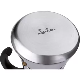   Jata CAX 104 Odin Espresso Kotyogós Kávéfőző, 600 W, 950 ml, Rozsdamentes Acél, 4 Csészés, Indukciós Kompatibilis, Ezüst