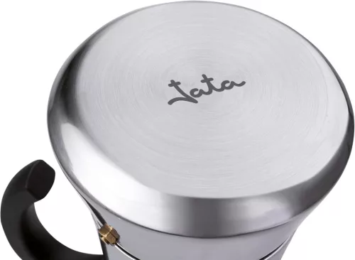 Jata CAX 104 Odin Espresso Kotyogós Kávéfőző, 600 W, 950 ml, Rozsdamentes Acél, 4 Csészés, Indukciós Kompatibilis, Ezüst