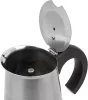 Jata CAX 104 Odin Espresso Kotyogós Kávéfőző, 600 W, 950 ml, Rozsdamentes Acél, 4 Csészés, Indukciós Kompatibilis, Ezüst