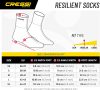 Cressi Neoprene Zokni - Anatómiai Illeszkedés, Gyors Száradású, 3 mm