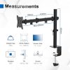 GRIFEMA GB2001-1 Monitor Tartó 13-32 hüvelykes kijelzőhöz, 9 kg teherbírás, állítható magasság