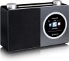 Lenco DIR-70 fekete internetes és analóg rádió Bluetooth kapcsolattal