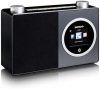 Lenco DIR-70 fekete internetes és analóg rádió Bluetooth kapcsolattal