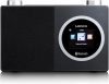 Lenco DIR-70 fekete internetes és analóg rádió Bluetooth kapcsolattal
