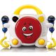 Lenco KCD-011KIDS Bluetooth 5.0 Karaoke CD-lejátszó gyerekeknek