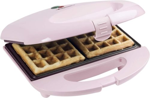 Bestron ASW401P Retro Rózsaszín Waffelsütő 700W