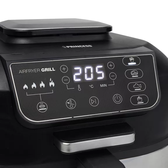 Princess 182092 Airfryer Grill 2 az 1-ben 5,6L - 1760W, 265°C Princess 182092 Airfryer Grill 2 az 1-ben 5,6L - 1760W, 265°C