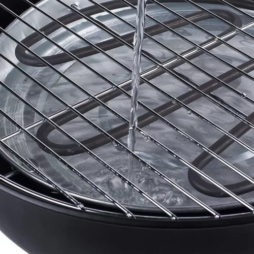 Tristar BQ-2880 Elektromos Grillsütő, 1250W, 4 Személyes, Mosogatógépben Tisztítható Rács, Ideális Erkélyre és Kempingre, Fekete