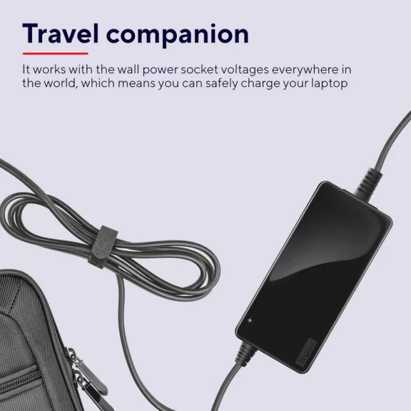 Trust Gaming 22141 Univerzális Laptop Töltő, 70 W, 18–20 V, 3,68 A, 100–240 V, Smart Protection, Cserélhető Csatlakozók, Utazáshoz, Energiatakarékos, Fekete