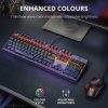Trust GXT 865 Asta Mechanikus Gaming Billentyűzet RGB LED