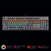 Trust GXT 865 Asta Mechanikus Gaming Billentyűzet RGB LED