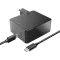 Trust Maxo 23418 USB-C Hálózati Töltő, 61 W, 100-240 V AC, 1 USB Port, 2 m Kábel, Laptop, Tablet, Telefon Kompatibilitás, Fekete