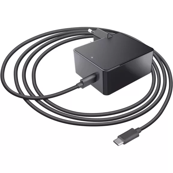 Trust Maxo 23418 USB-C Hálózati Töltő, 61 W, 100-240 V AC, 1 USB Port, 2 m Kábel, Laptop, Tablet, Telefon Kompatibilitás, Fekete