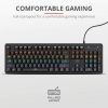 Trust Gaming GXT 863 Mazz Mechanikus Billentyűzet, Olasz QWERTY, Piros Kapcsolókkal