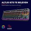 Trust GXT 834 Callaz TKL Mechanikus Billentyűzet, Olasz QWERTY, Színes LED