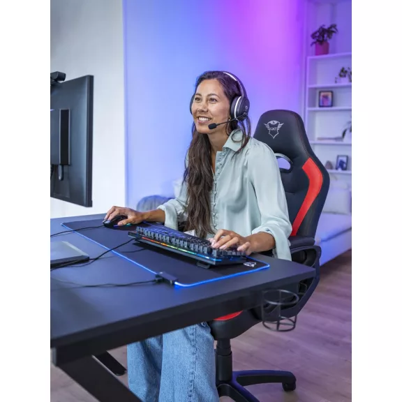 Trust Gaming GXT 391 Thian Vezeték Nélküli Gamer Fejhallgató, 5.8 Ghz, USB Dongle, Over Ear, 13 Óra Játékidő, 40 Mm Hangszóró, 3.5 mm Jack, Fekete Trust Gaming GXT 391 Thian Vezeték Nélküli Gamer Fejhallgató, 5.8 Ghz, USB Dongle, Over Ear, 13 Óra Játékidő, 40 Mm Hangszóró, 3.5 mm Jack, Fekete