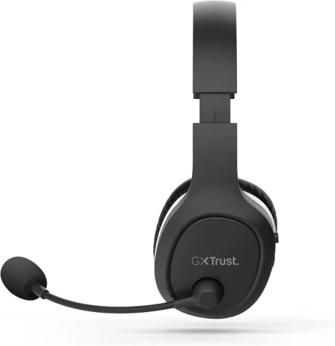 Trust Gaming GXT 391 Thian Vezeték Nélküli Gamer Fejhallgató, 5.8 Ghz, USB Dongle, Over Ear, 13 Óra Játékidő, 40 Mm Hangszóró, 3.5 mm Jack, Fekete