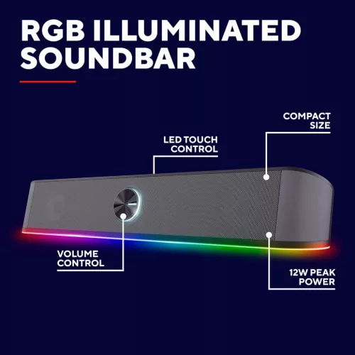 Trust Gaming GXT 1619 Rhox 12W RGB Hangszóró