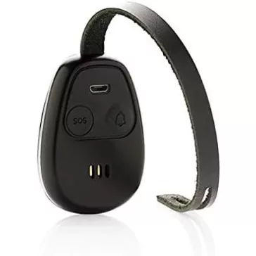   XD Design Elle Protection Charm Fekete SOS Alarmmal és Appal