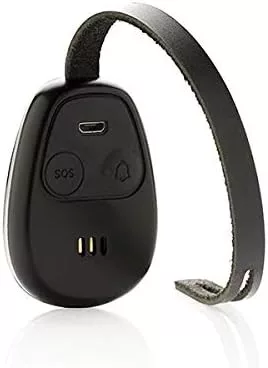 XD Design Elle Protection Charm Fekete SOS Alarmmal és Appal