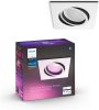 Philips Hue White & Color Ambiance Centura süllyesztett lámpa, 230 lm, fehér, szögletes