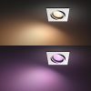 Philips Hue White & Color Ambiance Centura süllyesztett lámpa, 230 lm, fehér, szögletes