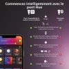 Philips Hue White & Color Ambiance Centura süllyesztett lámpa, 230 lm, fehér, szögletes