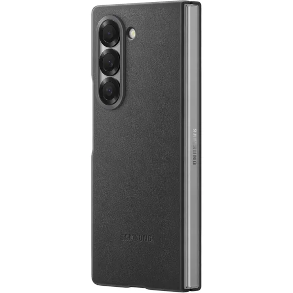 Samsung Galaxy Z Fold6 Kindsuit Műbőr Tok, Polikarbonát, Poliuretán, Merev Hátlap, Puha Belső Réteg, Vékony Profil, Egyszínű, Szürke Samsung Galaxy Z Fold6 Kindsuit Műbőr Tok, Polikarbonát, Poliuretán, Merev Hátlap, Puha Belső Réteg, Vékony Profil, Egyszínű, Szürke