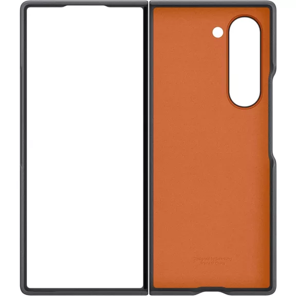 Samsung Galaxy Z Fold6 Kindsuit Műbőr Tok, Polikarbonát, Poliuretán, Merev Hátlap, Puha Belső Réteg, Vékony Profil, Egyszínű, Szürke Samsung Galaxy Z Fold6 Kindsuit Műbőr Tok, Polikarbonát, Poliuretán, Merev Hátlap, Puha Belső Réteg, Vékony Profil, Egyszínű, Szürke