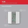 Honeywell Home T136C110AEU Programozható Termosztát Fehér