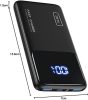 INIU Power Bank 10000mAh, 22.5W Gyors Töltés Slim Kialakításban
