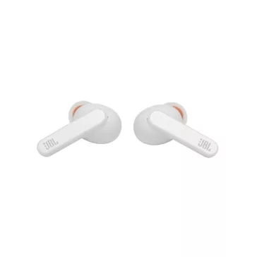   JBL Live Pro+ TWS Vezeték Nélküli Fülhallgató, Adaptív Zajszűrés, Smart Ambient, Dual Connect + Sync, Qi Vezeték Nélküli Töltés, 7 Óra Üzemidő, 28 Óra Töltőtokkal, Fehér