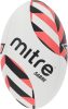 Mitre Sabre 4-es Méretű Rugby Edzőlabda - Fehér, Fekete, Narancssárga