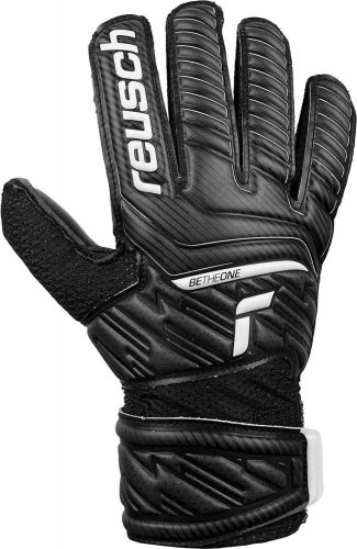 Reusch Attrakt Junior Unisex Kapuskesztyű, Fekete, 8-as Méret