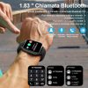 Ebuyfire Smartwatch 1,83" Okosóra Fekete, 20+ mód, Vízálló