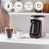 KARACA Hatir Hüps Elektromos Török Kávéfőző, Rózsaarany, 1200 ml Kapacitás, Tejhabosító, 480 W Teljesítmény, Egyszerre 5 Csésze Kávé Készítés