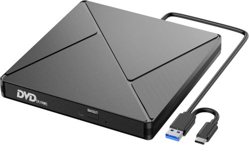 Umaniy USB 3.0 és Type-C Külső CD DVD Meghajtó