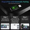 Lyssiefeel 2024 Frissített Vezeték nélküli CarPlay Adapter iPhone-hoz