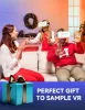 TECKNET VR Headset Telefonhoz - 3D Virtuális Valóság Szemüveg, 110° Látómező, Kékfény Védelemmel, Android Kompatibilis