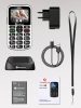 SweetLink S3PLUS 4G Senior Mobiltelefon 1400 mAh SOS Gombbal