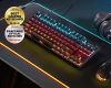 Steelseries APEX 9 TKL Optikai Kapcsolós Gaming Billentyűzet QWERTZ