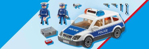 Playmobil City Action 6920 Szolgálati Rendőrautó Szirénával